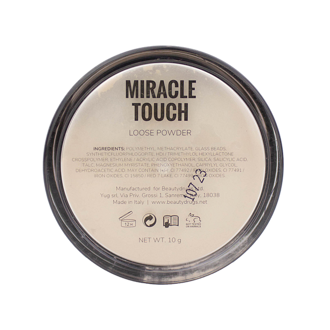 Пудра Рассыпчатая пудра блюр-эффект miracle touch loose powder 10гр