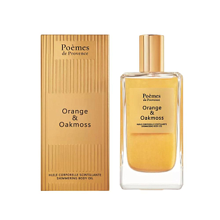 ORANGE & OAKMOSS Масло для тела с мерцанием 100 мл