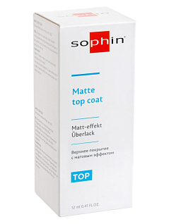 Покрытие верхнее с матовым эффектом matte top coat 12 мл