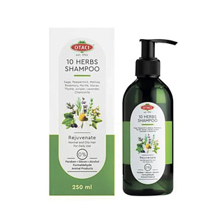 Травяная линия Шампунь восстанавливающий с 10 травами revitalising herbal shampoo with 10 herbs