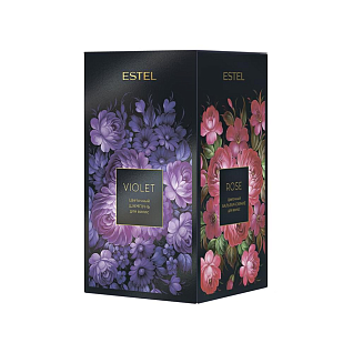 Цветочная трилогия estel (цветочный шампунь для волос estel violet
