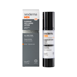 Sesderma Men Supreme anti-aging lotion – лосьон антивозрастной для мужчин, 50 мл