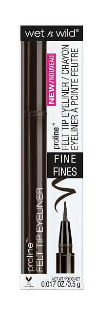 Подводка-Фломастер Proline Felt Tip Eyeliner E8762 тон коричневый