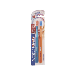 Зубные щетки - Щетка зубная для взрослых pro 6240 щетинок, ультра мягкая