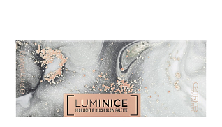 Luminice Highlight & Blush Glow Palette Палетка для макияжа: румяна и хайлайтеры rose vibes only 10