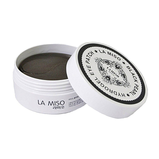 La Miso Hydrogel Eye Гидрогелевая маска для кожи вокруг глаз с черным жемчугом 16 гр