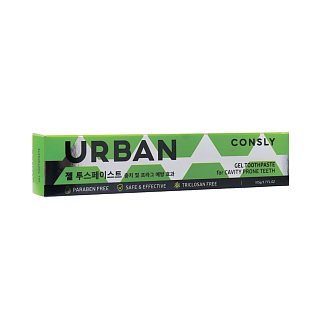 Consly Urban Гелевая зубная паста реминерализующая, 105г