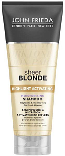 Sheer Blonde Для Осветленных Волос Шампунь увлажняющий активирующий для светлых волос go blonder 250 мл
