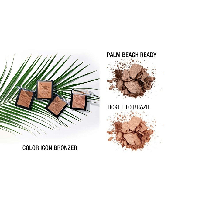 Пудра Для Лица Бронзирующая Color Icon Bronzer Palm beach ready, 11 г