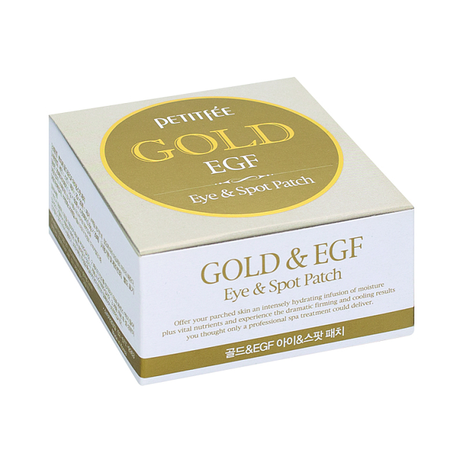 Патчи для глаз gold & egf eye & spot 60шт, petitfee