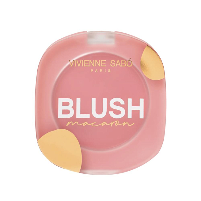 Macaron Vivienne sabo матовые румяна для лица matte face blush blush visage mat “macaron” 02