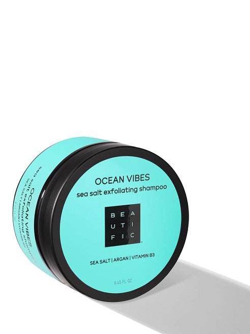 Пенящийся скраб для волос и скальпа ocean vibes, 250 мл