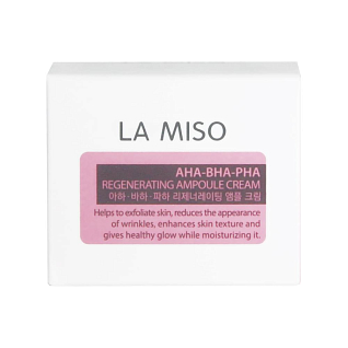 La Miso Face Ампульный обновляющий крем для лица с кислотами 50 мл