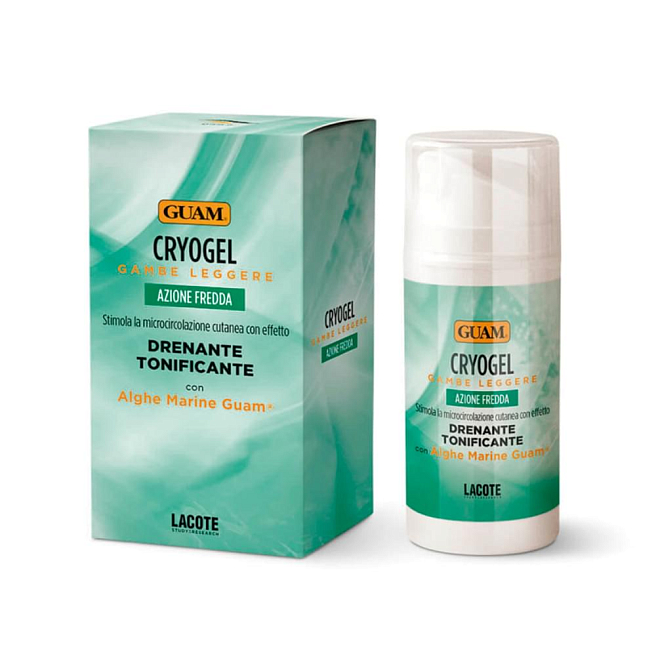 Cryogel Криогель для ног дренажный тонизирующий для мгновенного облегчения уставшим ногам 100 мл