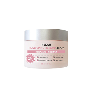Pekah Cream Rosehip nutrition питательный крем для лица с экстрактом шиповника 50 мл
