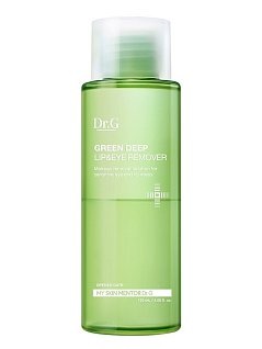GREEN DEEP Вода двухфазная очищающая для снятия макияжа с глаз и губ для чувствительной кожи 120 мл