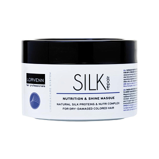 SILK REPAIR Маска интенсивная реструктурирующая для сухих- поврежденных окрашенных волос с протеинами шелка 500 мл