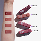 Помада для губ жидкая стойкая матовая Lip Paint Тон 04 бургунди