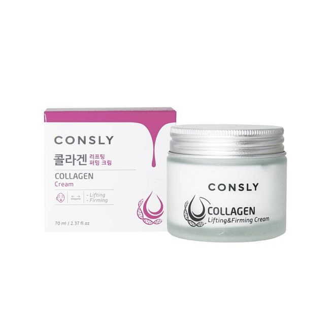 Consly Face Classic Line Лифтинг-крем для лица с коллагеном, 70мл,