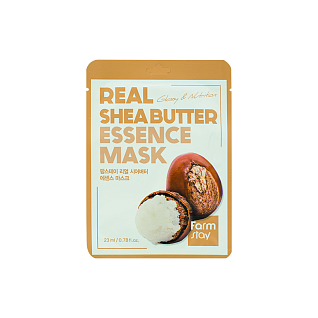 Real Fruits Mask Тканевая маска для лица с маслом ши, 23мл