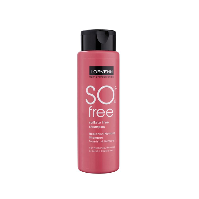 SO FREE - SULFATE FREE Шампунь безсульфатный для ослабленных и поврежденных волос 300 мл