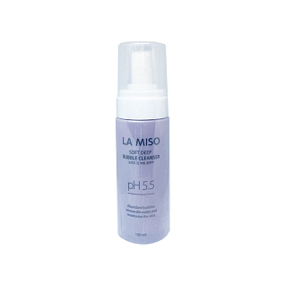 La Miso Face Мягкая кислородная пенка для глубокого очищения лица ph 5.5 150 мл