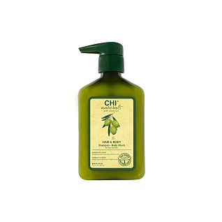 Olive Шампунь naturals для волос и тела, 340 мл