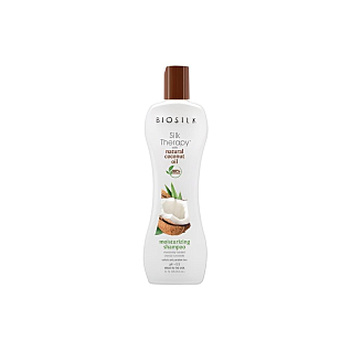 Silk Therapy Шампунь organic coconut oil moisturizing shampoo, 355 мл