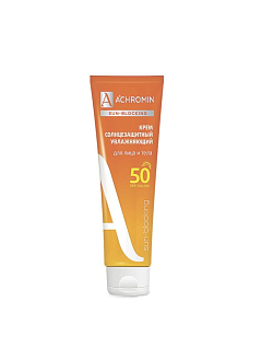 Achromin Крем солнцезащитный экстра-защита для лица и тела spf 50 100 мл