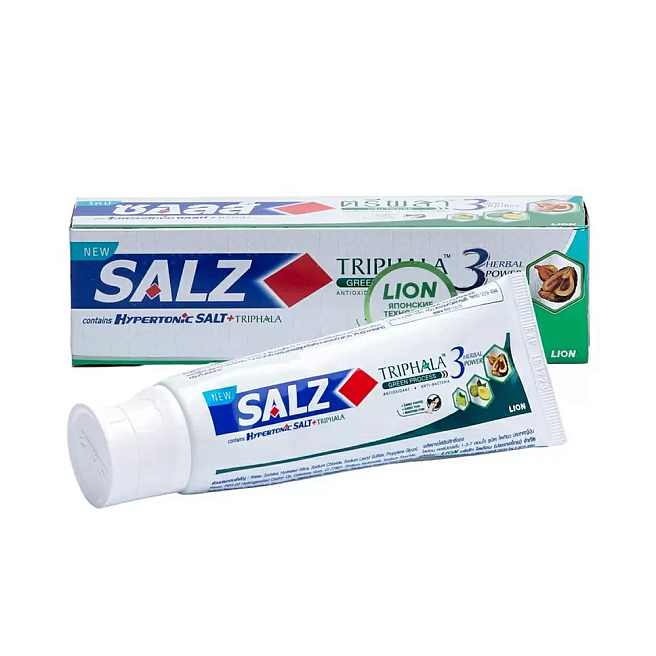 Salz Herbal Паста зубная с гипертонической солью и трифалой, 90 г