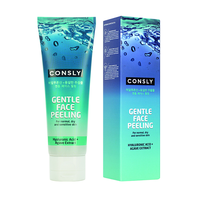 Consly Cleansing Peeling Отшелушивающий гель для деликатного очищения, 120мл,