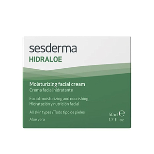 Hidraloe Moisturizing facial cream – крем увлажняющий для лица, 50 мл