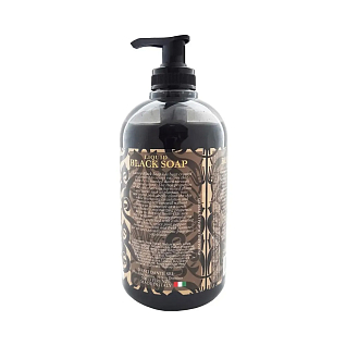 Anniversary Жидкое мыло luxury black soap роскошное чёрное аромат пачули, гиацинта, острого розового перца, жасмина 500 мл