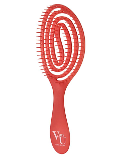 Spin Brush Щетка для бережного расчесывания,сушки и укладки red