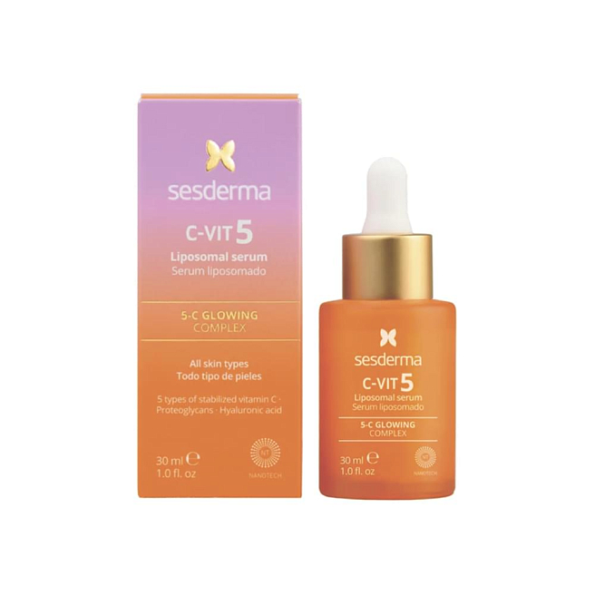 C-Vit 5 liposomal serum – сыворотка липосомальная с комплексом витамина с (5 типов), 30 мл