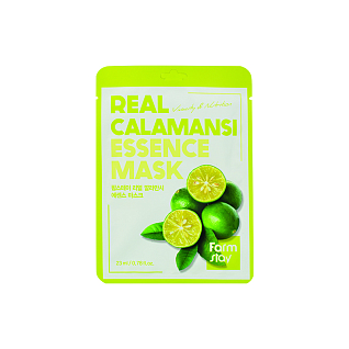 Real Fruits Mask Тканевая маска для лица с экстрактом каламанси, 23мл