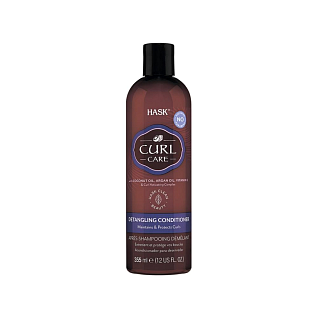 Curl Line Кондиционер для вьющихся волос ,облегчающий расчесывание с кокосовым и органовым маслами 355 мл