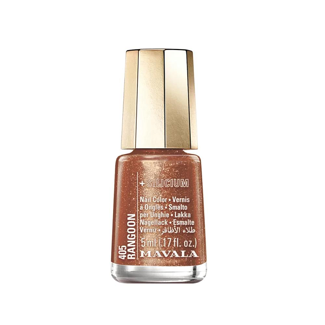 Nail polish with Silicon Лак для ногтей с кремнием 405 rangoon 5 мл