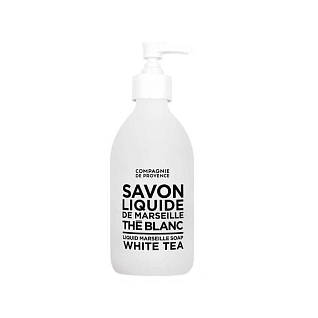 White tea liquid marseille soap 300мл - жидкое мыло для тела и рук