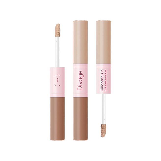 Консилер Двусторонний Concealer Duo Concealer & Contour Тон 02