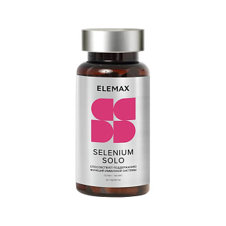 Selenium Solo Бад к пище (капсулы массой 400 мг) 60 таблеток