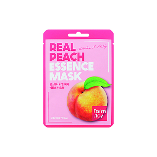 Real Fruits Mask Тканевая маска для лица с экстрактом персика, 23мл