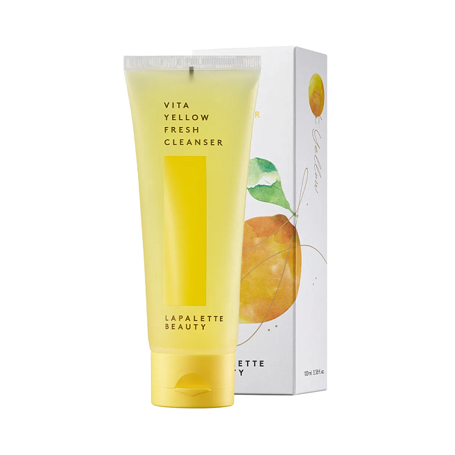 Vita Yellow Пенка увлажняющая для умывания с эффектом детокса fresh cleanser 100 мл