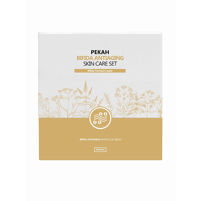 Pekah Face Set Набор Антивозрастной бифида набор для лица крем и сыворотка 50 мл+50мл