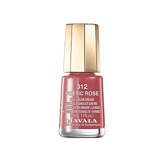 Nail polish Лак для ногтей 312 poetic rose 5 мл