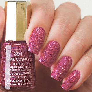 Nail polish Лак для ногтей 391 pink cosmic 5 мл