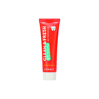 Clean & Fresh Гелевая зубная паста с экстрактами красного женьшеня и ацеролы, 105г