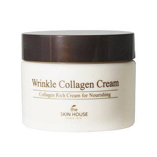 Крем антивозрастной с коллагеном wrinkle collagen  50мл the skin house