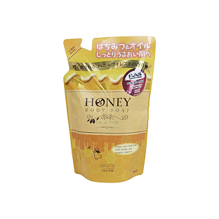 Funs Honey Oil Гель для душа увлажняющий с экстрактом меда и маслом жожоба (сменный блок) 400 мл