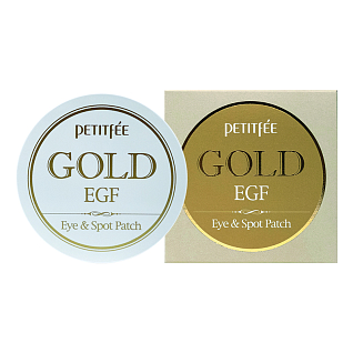 Патчи для глаз gold & egf eye & spot 60шт, petitfee